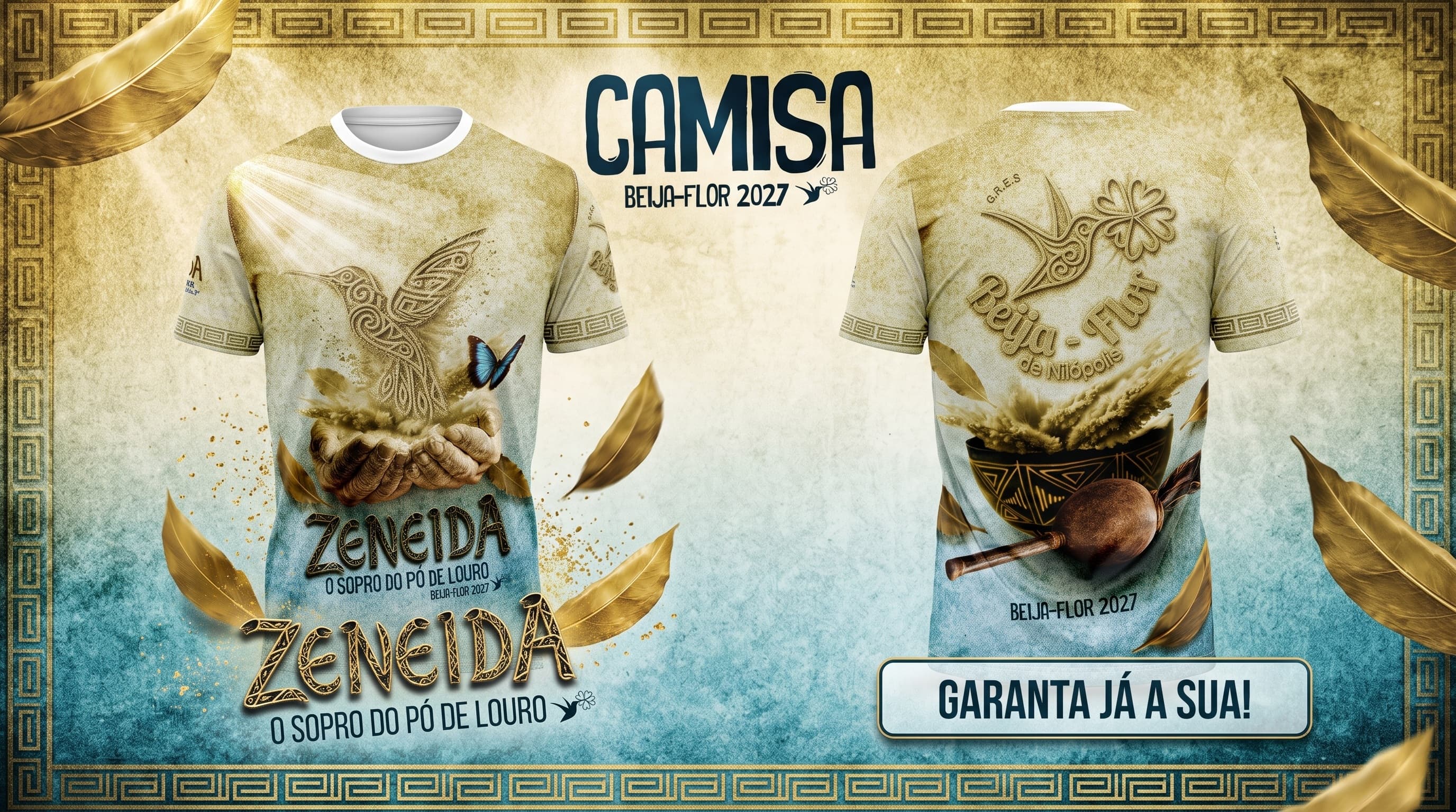 Beija-Flor 2027 — Garanta Já a Sua